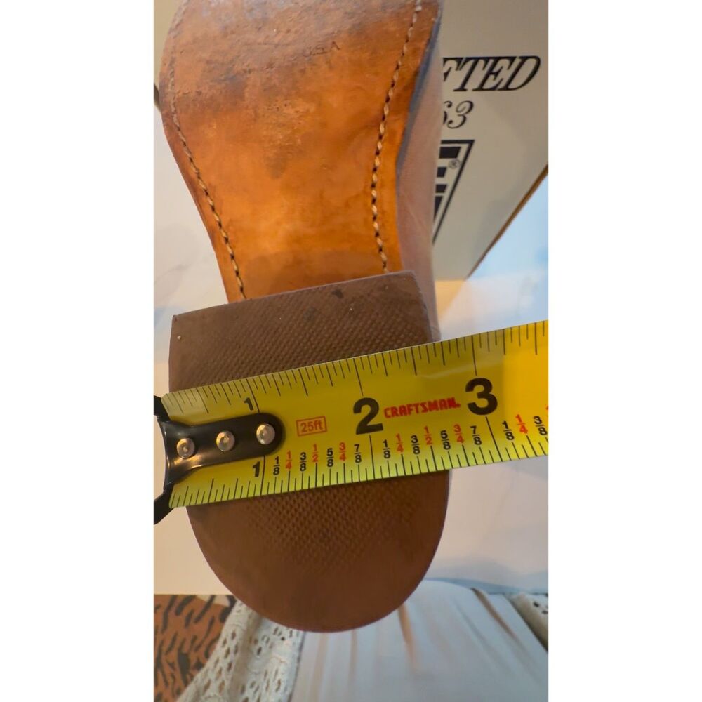 FRYE Cavalry 12L Cowboy Boots | Cognac Leather | Size 10M - Picture 9 of 11